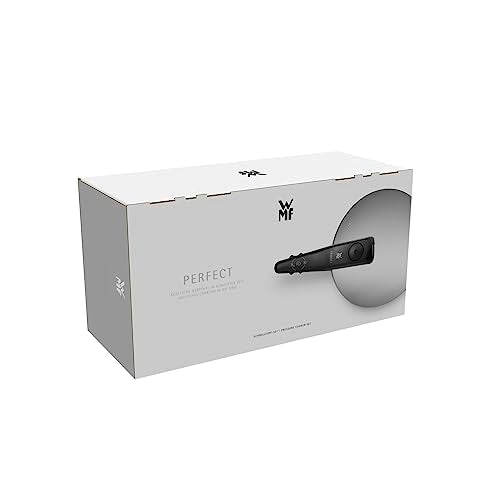 WMF Perfect Set Olla Rápida Ø22 cm 8,5L + Cuerpo 4,5L, Protección Contra Llamas, Acero Inoxidable Cromargan, Apta para Inducción
