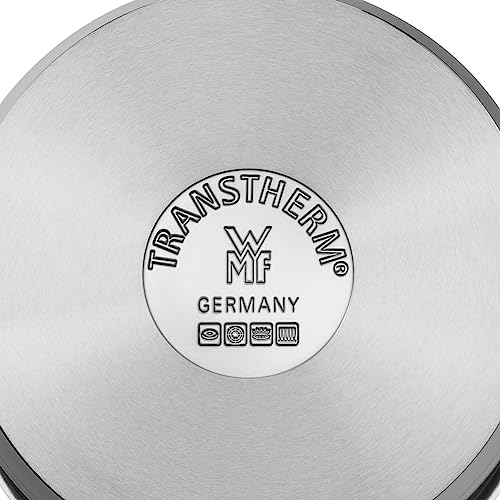 WMF Perfect Set Olla Rápida Ø22 cm 8,5L + Cuerpo 4,5L, Protección Contra Llamas, Acero Inoxidable Cromargan, Apta para Inducción