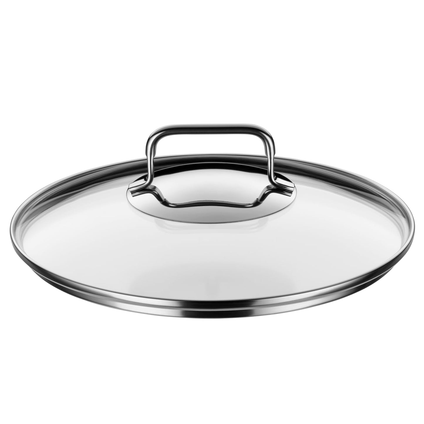 WMF Astoria Batería de Cocina 5 Piezas, Ollas 16/20/24 cm, Olla baja 20 cm, Cazo 16 cm, Acero Inoxidable Cromargan, Apta Inducción
