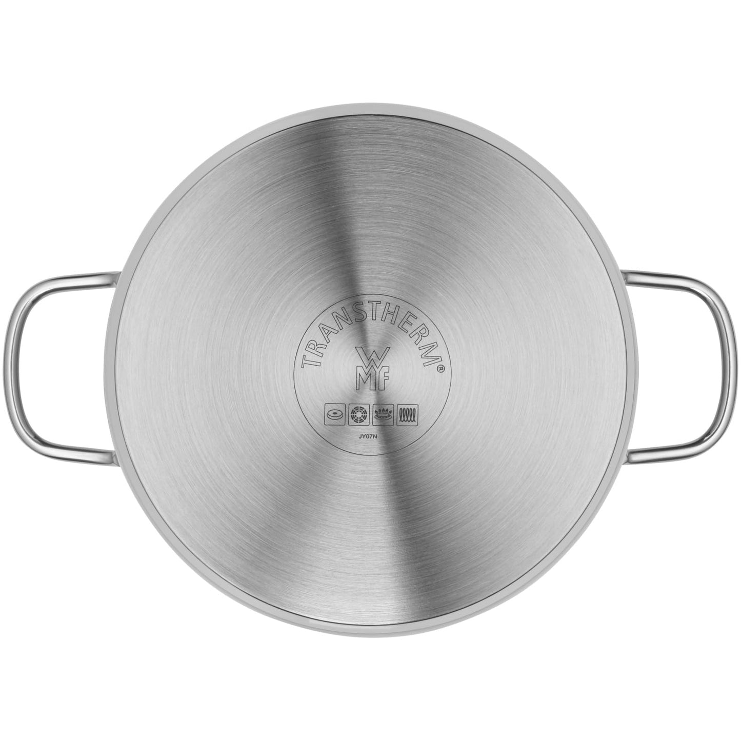 WMF Astoria Batería de Cocina 5 Piezas, Ollas 16/20/24 cm, Olla baja 20 cm, Cazo 16 cm, Acero Inoxidable Cromargan, Apta Inducción