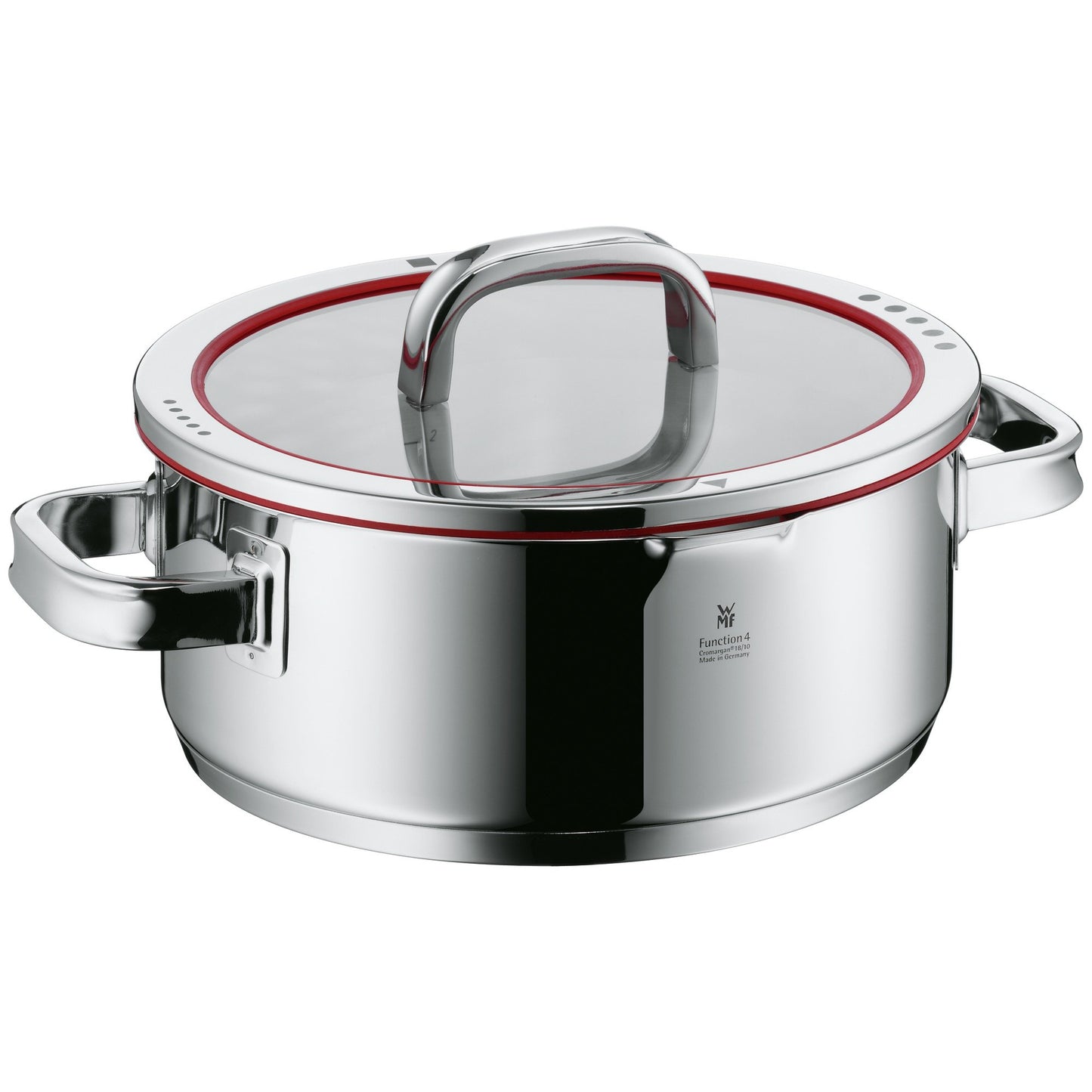 WMF Cacerola, Acero Inoxidable Pulido, 24 cm