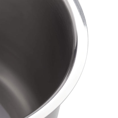 WMF Diadem Plus Batería de Cocina 4 Piezas, Acero Inoxidable, Inducción, Cacerolas 16/20/24 cm, Cacerola baja 20 cm con 4 Tapas de Cristal