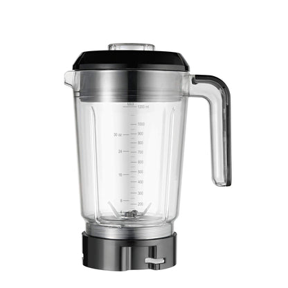 WMF Kult Pro Batidora de Vaso Multifuncional 1,2L, 1200W, 6 Velocidades, Accesorios Incluidos, Libre de BPA, Tritan y Acero Inoxidable Cromargan