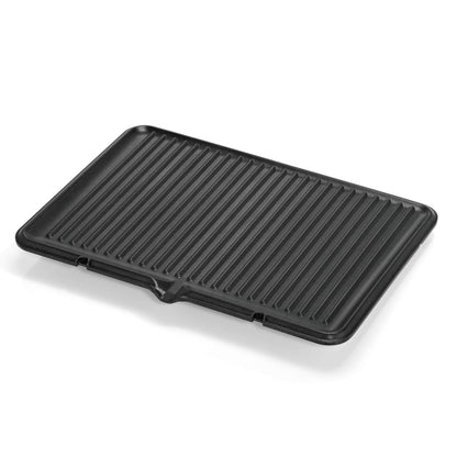WMF Lono - Contact Grill 2 en 1, 2100 W, Temperatura y altura ajustable, Bandeja antigoteo, 2 placas de aluminio fundido