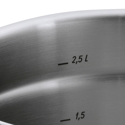 WMF Cacerola, Acero Inoxidable Pulido, 24 cm